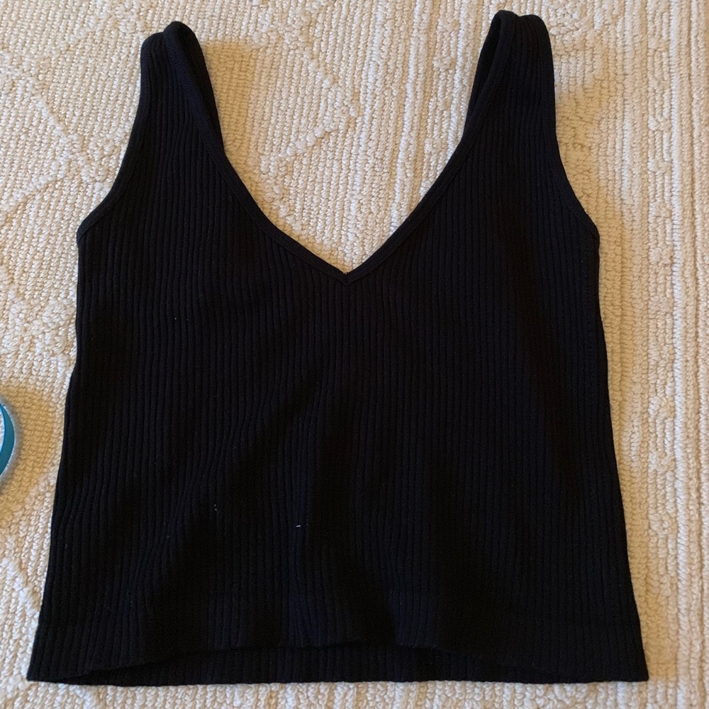 Free People Black Tank Top